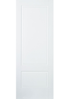 White Primed Brooklyn 2 Panel