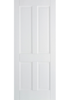 LP White Primed Canterbury 4 Panel