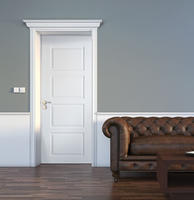 White Primed Contemporary 4 Panel