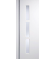 White Sierra Blanco Glazed Door