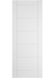 White Primed 5 Panel Ladder 