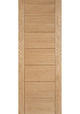 Pre-Finished Oak Hampshire FD30 Fire Door