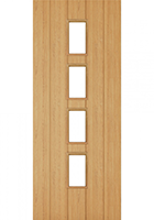 Oak Galway Glazed FD30 Fire Door