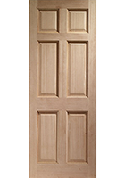 Hardwood Colonial 6 Panel - Dowelled