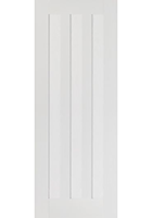 White Primed Idaho FD30 Fire Door