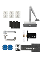 AR4 Fire Door Latch Pack