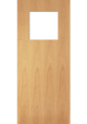 GO1 Oak Re Flush FD30 Fire Door