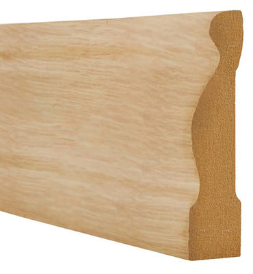 OAK SKIRTING OGEE