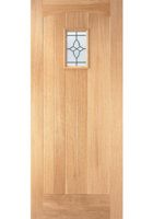 Pre-Hung Oak Cottage Glazed Doorset