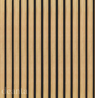 Immerse Acoustic Oak Wall Panelling close up