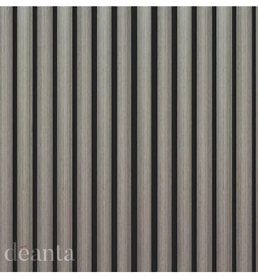 Immerse Acoustic Ash Grey Wall Panelling close up