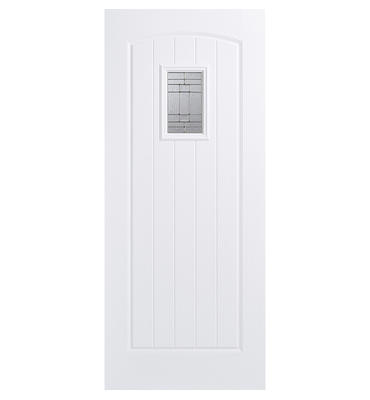 GRP COTTAGE WHITE GLAZED 1L