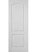 White Primed Classique Textured FD30 Fire Door