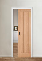 Oak Belize Pocket Door Kit