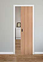 Oak Wexford Pocket Door Kit