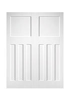 White Primed DX 30's Door Pair