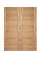 Oak Carini 7P Door Pair